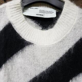 並行輸入品] Off-White C/O Virgil Abloh 19AW バイカラー モヘア