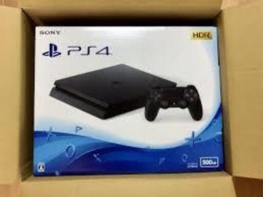 PlayStation4ジェットブラック500GB 新品未開封です！