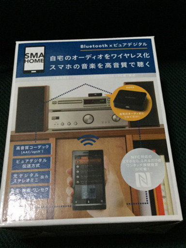 【お話中】Bluetooth ワイヤレスオーディオレシーバー