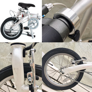 フィアット FIAT FDB140 アルミ ミニベロ 折りたたみ自転車 シングルスピード 14inch