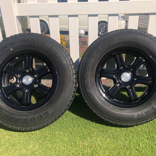 ハイエースアルミ＋スタッドレスセット
