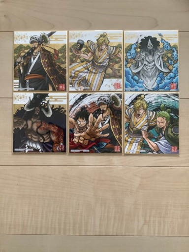 ワンピース色紙 6枚セット フェアリー 小平のその他の中古あげます 譲ります ジモティーで不用品の処分