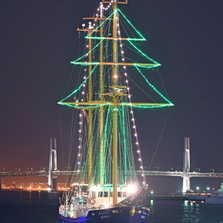 帆船みらいへ横浜アーリー・クリスマス体験航海の画像