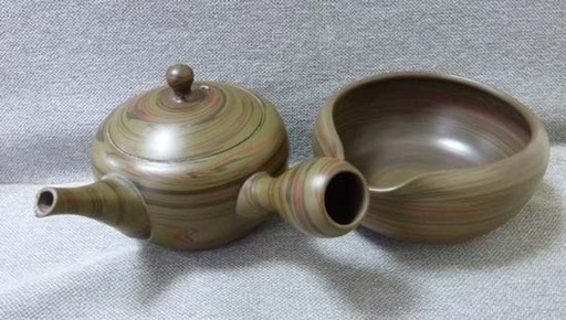 常滑焼 急須 水差し 2点セット 銘有 茶道具 煎茶  札幌 中央区