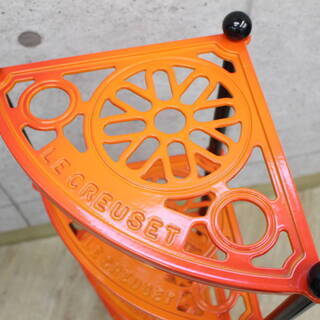 Le Creuset オレンジ ポットスタンドラック 5段 ル・クルーゼ ポットスタンド オレンジ | その他 ｜ル・クルーゼ（Le Creuset