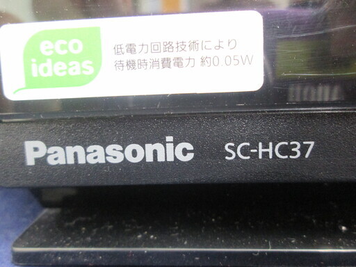 パナソニック　コンパクトステレオ　SC-HC37　2012年製