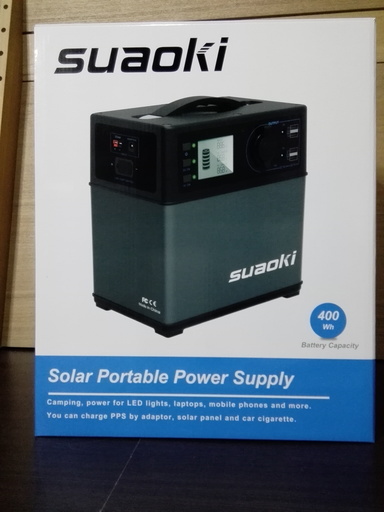【新品・未使用】Suaoki 改良版 PS5B ポータブル電源 大容量 防災グッズ