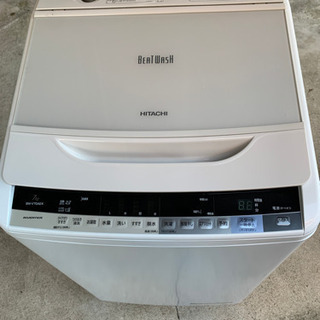 安心の1年保証付！2017年製 7.0kg HITACHI(日立)「BW-V70AE4」全自動