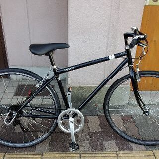 SECRET CODE 700cクロスバイク 6speed/ブラック - クロスバイク 