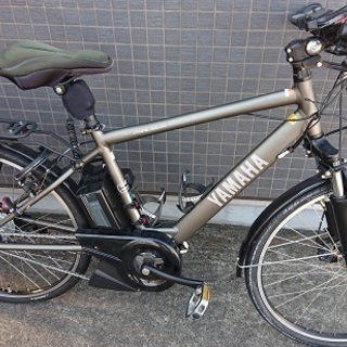 快速アシスト＊ヤマハ (YAMAHA) 26インチ PAS Brace パス ブレイス 2017年モデル PA26B マットグラファイト 26型 内装8段変速 電動自転車