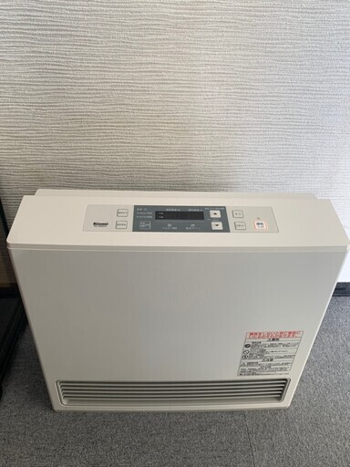 美品　Rinnai RC-S5801E LPガス専用 ガスファンヒーター動作確認ＯＫです