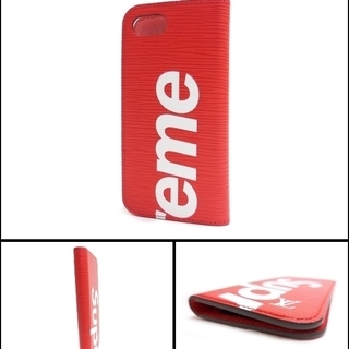 未使用 ルイヴィトン シュプリーム フォリオ iPhone7 8 カバー