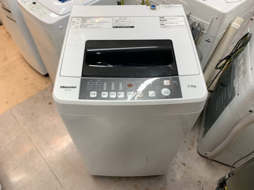 安心の6ヶ月保証付 Hisense 2016年製 全自動洗濯機 【トレファク町田店】
