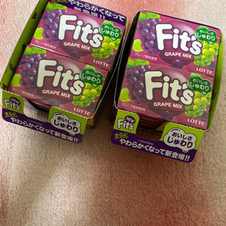 Fit'sガム　グレープ味12枚入り18個