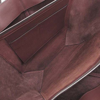 美品 セリーヌ CELINE トライフォールド ミディアム ショルダーバッグ