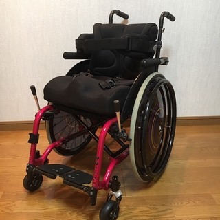 車椅子　オーエックス　OX　自走型　折り畳み式　ジュニア　子供用