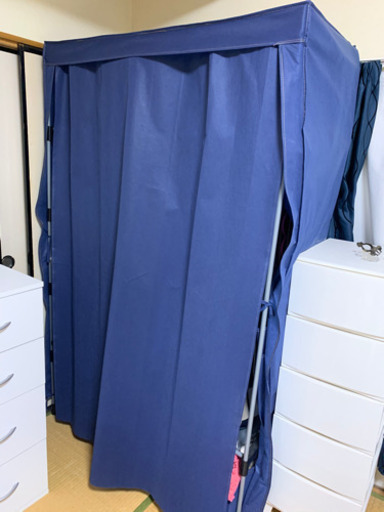 ニトリハンガーラックカバー付き Cn 鶴ケ丘の家具の中古あげます 譲ります ジモティーで不用品の処分