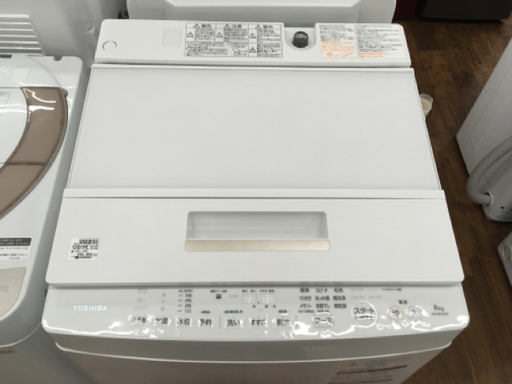 東芝 2018年製 8.0kg洗濯機 AW-8D6
