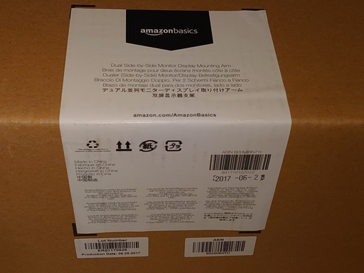Amazonベーシック モニターアーム デュアル ディスプレイタイプ ブラック のり 藤が丘の周辺機器の中古あげます 譲ります ジモティーで不用品の処分