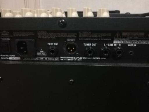 エレアコアンプ】VOX AGA70【真空管】