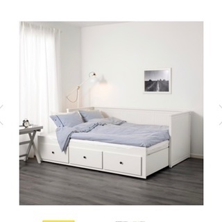 ベッドフレーム、マットレス　IKEA
