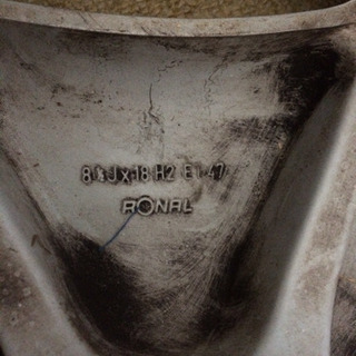 ベンツ純正18インチアルミホイール