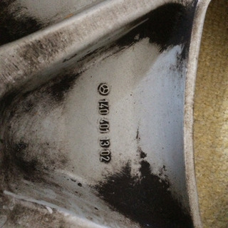 ベンツ純正18インチアルミホイール