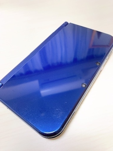 NEW３DSLL本体 メタリックブルー 箱無し ダウンロード版ソフト入り