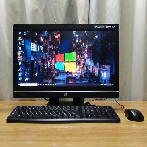 お取引中 液晶一体型モデル HP Compac Pro 6300 AIO（21.5インチ）CPU Core i3 3220 メモリ4GB SSD 240GB新品　キーボード（新品）、マウス付 Office2019pro付