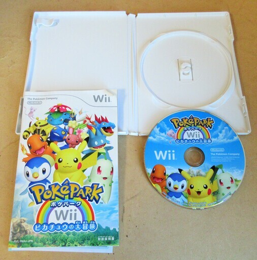 Wii ポケパークwii ピカチュウの大冒険 ポケパークを駆け巡る ロボコン 港南台のテレビゲーム Wii の中古あげます 譲ります ジモティーで不用品の処分