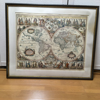 額入り　版画（？）中古　12/12リサイクル予定