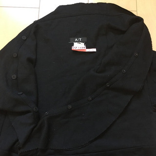 黒長袖セーター　A/T