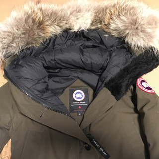 カナダグースCANADA GOOSE ブロンテ　レディース　Sサイズ　カーキ