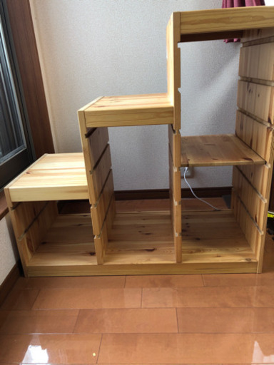 IKEA  トロファスト  おもちゃ収納  使用感あり