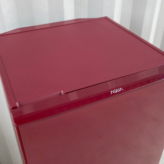 格安！AQUA 冷凍冷蔵庫 157L◇2017年製 AQR-16F(R)レッド◇アクア◇