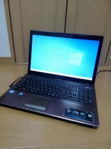 【格安！1台限り】　すぐに使える　ノートパソコン　ASUS　core i5 DVDドライブ　無線LAN　HDD 500GB PC Wi-Fi