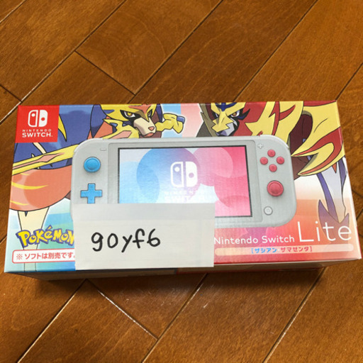 新品☆メーカー保証ほぼ1年あり☆Nintendo Switch Lite ザシアン・ザマゼンダ