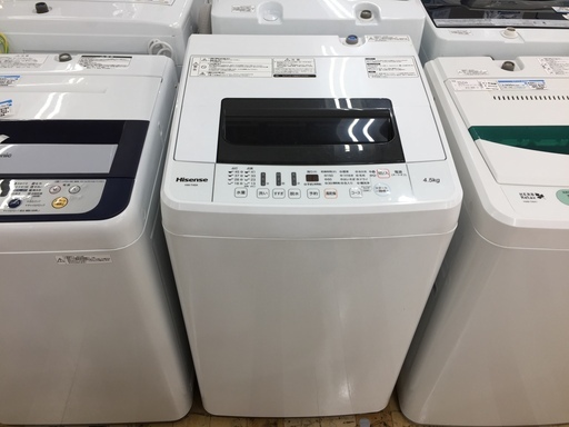安心の6ヶ月保証付！2016年製 Hisense全自動洗濯機【トレファク岸和田】