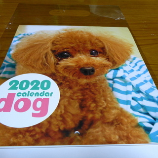 2020年犬のカレンダー