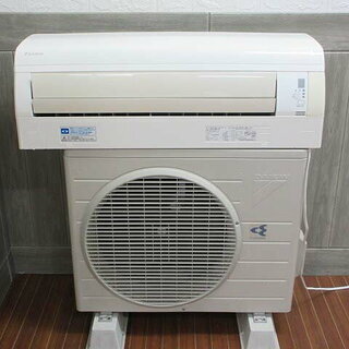 ss0586　ダイキン　ルームエアコン　ラクエア　AN28NWS-W　ホワイト　DAIKIN　冷房・暖房兼用　リモコン付き　タイマー付き　音声機能　かんたん見守リモコン　壁掛け