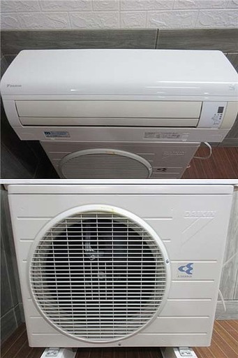 安心の1年保証付！！ DAIKIN 2.2kw壁掛けエアコン AJT22VNS-W 2018年製