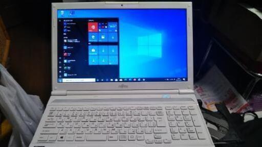 【完売御礼 良好】富士通イケてるノート 15.6インチ 8GB 新品ハードディスク Office365
