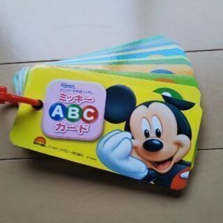 ミッキーマウス、英語カード