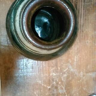 最終値下げ！　金城次郎　魚海老紋壺　共箱付き