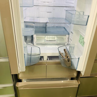 12ヶ月保証！！】HITACHI R-XG4300H 2018年製造 - 冷蔵庫 