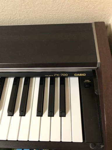 【引取限定】CASIO PX-700 Privia 88鍵 電子ピアノ Casio PX-700 88鍵電子ピアノ 引取限定】CASIO PX-700 Privia 88鍵 電子