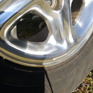 アルミホイル16×7JJ ポリッシュドルアルミホイル16,7JJビックホーン、ウィザード等4WD