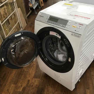 パナソニック 10.0kgドラム式洗濯乾燥機 2017年製 NA-VX7700L-W