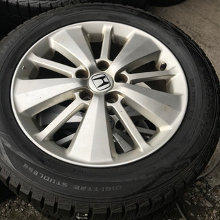 ホンダ純正アルミホイール付きスタッドレスタイヤ★取り付け無料★
