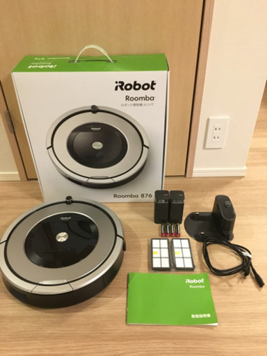 iRobot  ロボット掃除機 ルンバ 876 マットシルバー